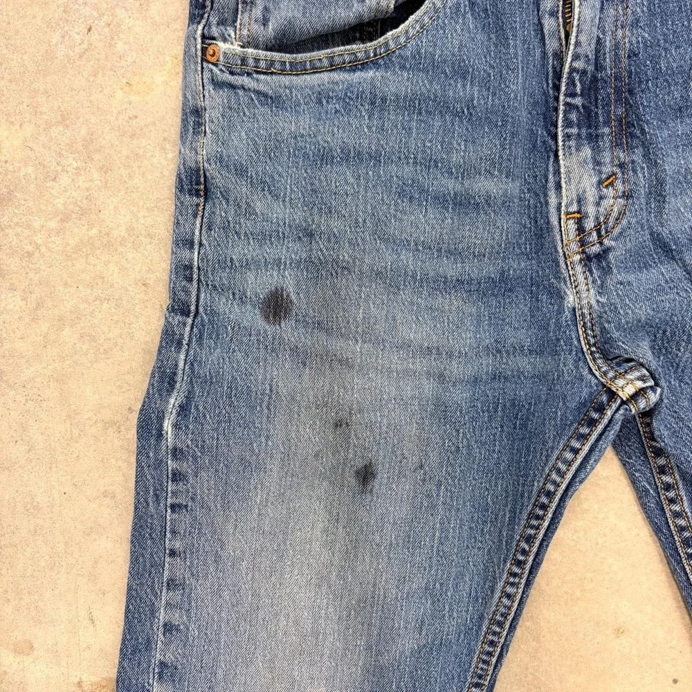 Levi's 505 Dark Wash Straight Leg Jean Denim